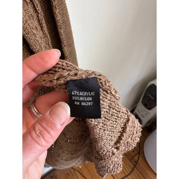 BCBGMAXAZRIA Gorgeous Long cardigan Size L - Picture 4 of 4